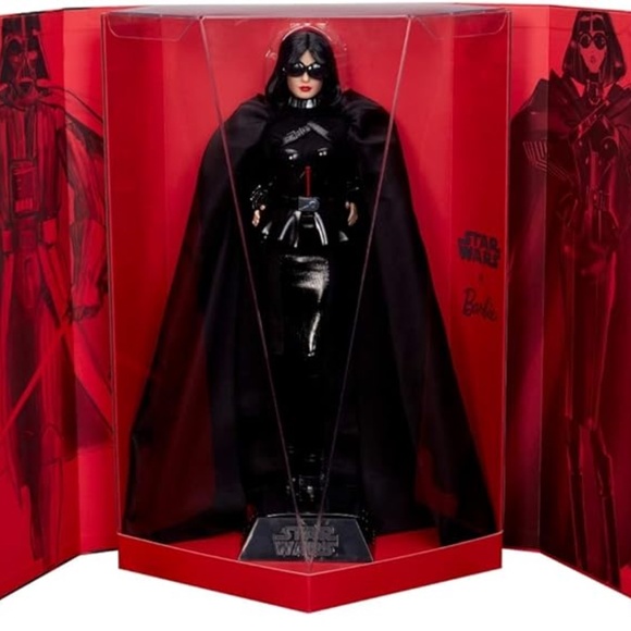 Darth Vader Barbie unopened - Picture 6 of 8